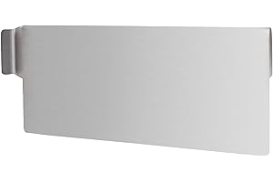 Grease Trap Blocker for Blackstone Griddle, Stainless Steel Rear Grease Gate Catcher for Prevents Food Falling Compatible wit