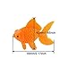 XMHF Aquarium Fish Bowl Tank Artificial Floating Plastic Orange Decor Goldfish Ornament Fish Tank Decoration 10PCSthumb 2