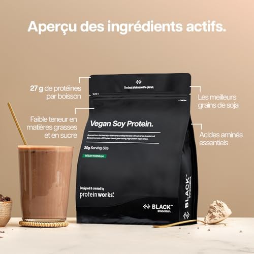 Protéine de Soja 90 (Isolat) en Poudre | Crème Vanillée | 100% D'Origine Végétale | Faible Teneur en Matières Grasses | Sans Sucre Ajouté | Sans Gluten | THE PROTEIN WORKS | 1kg