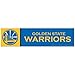 NBA Basketball Golden State Warriors Bumper Sticker (2-Pack)