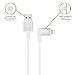 Moshi - Apple Certified Lightning Connector (90 Degree) 1M - White