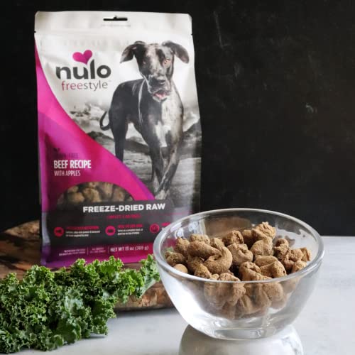 Nulo Freestyle FreezeDried Raw, UltraRich GrainFree Dry Dog Food for All Breeds and Life
