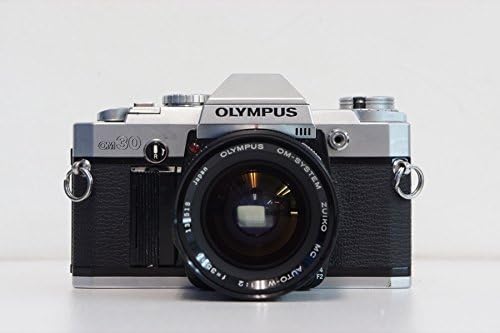 Olympus OM30 35mm SLR Film Camera & Olympus 35mm F/2 Lens Included - Serviced