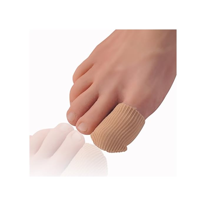 Dr. Frederick's Original Fabric Toe Caps - Toe Separators - 3 Pairs - Size Medium