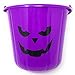 3 Halloween Treat Bucket Assortment (Orange, Black, and Purple) - 7