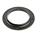 NEWYI 52mm Thread Metal Macro Reverse Ring Camera Mount Adapter + Rear Lens Mount Protection Ring for Nikon F AI AF Mount Camera Lens