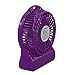 Innobay 4-inch Mini Hand Held Portable USB Fan Powered by Premium 2600mAh 18650 Lithium Rechargeable Battery, 4 Blades, 3 Speeds Wind, Powerful Air Flow (F95B Purple)