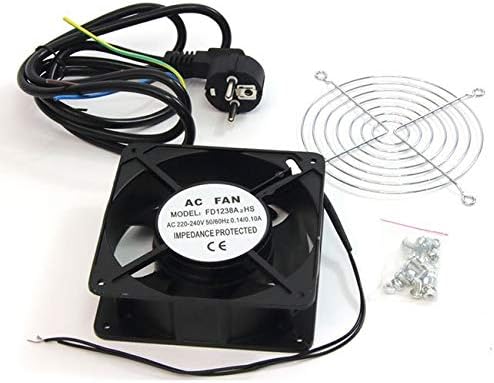 Powergreen RAC-00002-ST - Fan for Cabinet Rack 12 cm, multicoloured - Image 5