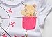 2-8T Kids Girls T-shirts Short Sleeve Pure Cotton Casual Tees