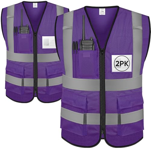 TICONN Visibility Reflective Safety Vest
