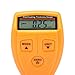 Mini Paint Thickness Tester Professional Digital Coating Meter Gauge LCD Display Paint Measure Tester Tool Instruments GM200/GM200A(Yellow)