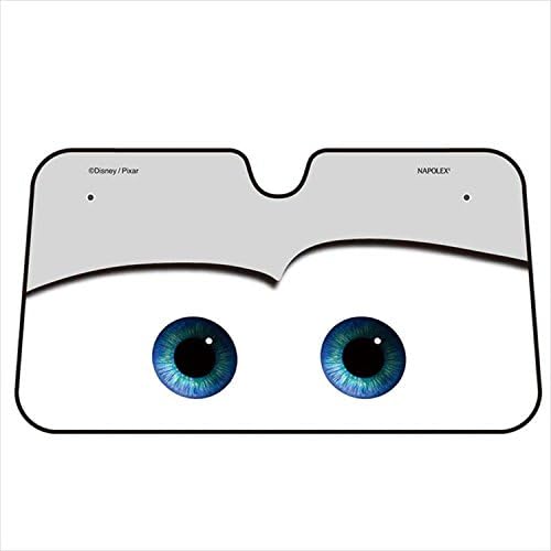 ナポレックス 車用 サンシェード ディズニー Pixar カーズ グレー 展開寸法700 1300mm 吸盤2個付 Napolex Dc 54 車 バイク 車 バイク Amazon