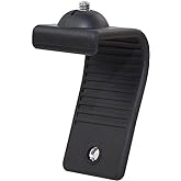 MOKOSE Webcam Stand, Stands Bent 360 Degrees for Mounting on a Monitor or Laptop Mount with 1/4" Thread