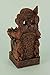 Private Label Norse God Odin Wood Finish Statue Pagan Trickster