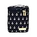 JuJuBe Fuel Cell Reusable/Insulated Bottle Bag and Lunchbox, Nautical Collection - The Admiral