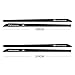 DELEIKA BMW special Car Decal carbon fiber pattern 2 x 2.15M Sport M Performance Carbon Fiber Side Skirt Decal Stripe Sticker for BMW 1 3 4 5 6 7Series F30 F31 F32 F33 F36 E60 E61 Z4 X 6 X5 X 3 X1