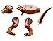 HKF 2 Pieces Large Size Jurassic World Tyrannosaurus Rex Toys Set - Dinosaur Building Toys Great Gift for Kids