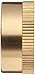 Anderson Metals 57404-12 Brass Garden Hose Fitting, Cap, 3/4