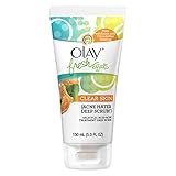 Olay Fresh Effects Clear Skin Acne Hater Deep Scrub Salicylic Acid Acne Treatment Deep Scrub 150ml (5.0 FL. OZ.)