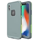 Lifeproof FRĒ SERIES Waterproof Case for iPhone X (ONLY) - Retail Packaging - DROP IN (ABYSS/LIME/STORMY WEATHER)