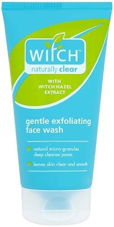 witch exfoliating face wash