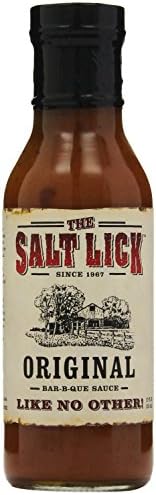 The Salt Lick Original Recipe Bar-B-Q Sauce 12 Oz (Pack of 2)
