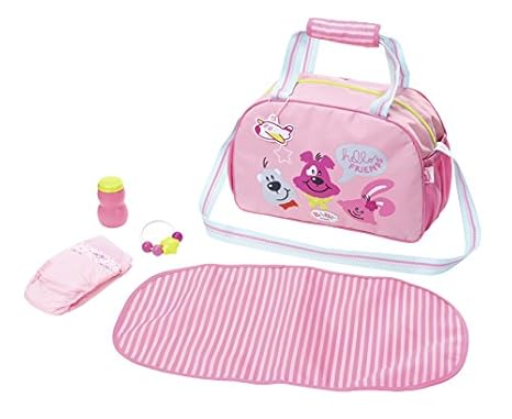 Zapf Creation 824436 Baby Born Wickeltasche, bunt