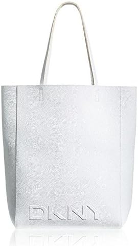 dkny white luggage
