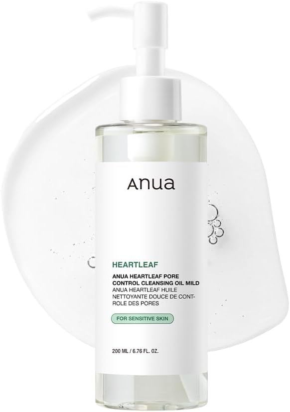 ANUA Heartleaf Pore Cleansing Oil Mild for Sensitive Skin 200ml