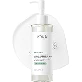ANUA Heartleaf Pore Cleansing Oil Mild, 6.76 fl oz | Sensitive Skin Face Wash, Oil Cleanser for Face, Makeup Cleanser, Korean Skincare, Non-Comedogenic, Fragrance Free