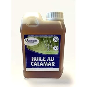 Phosphotech Huile Au Calamar 1l – Pour Appats, Bouillettes Et Amorces – Mer Et Eau Douce