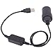 Yeworth 1m/3ft 5V USB C Male to 12V Car Cigarette Lighter Socket Female Converter Adapter Cable Cord for Car Dash Cam, GPS