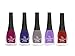 Golden Rose Matte Nail Polish Set of 5