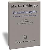 Martin Heidegger, Gesamtausgabe: Anmerkungen I-V (Schwarze Hefte 1942-1948)