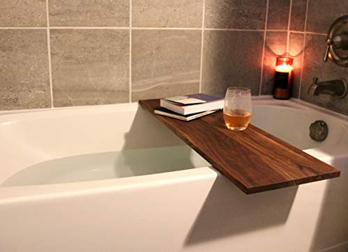 Adjustable Bath Shelf, Fits all standard size tubs, Wooden Bath Caddy, Bath Caddy Tray, Luxury Bath Tub Shelf, Gift For Her