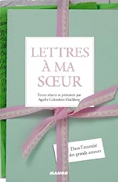 Lettres à ma soeur