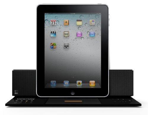 SoundFreaq SFQ-02 Sound Step Bluetooth Speaker System w/Dock for 30-pin Apple iPad/iPod/iPhone + 3.5mm Aux Jack and USB Charging Port - Black