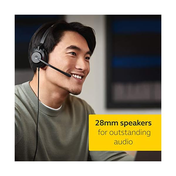 Jabra-Evolve2-30-Headset--Noise-Cancelling-UC-Certified-Mono-Headphones-With-2-Microphone-Call-Technology--USB-A-Cable--Black Jabra Evolve2 30 Headset – Noise Cancelling UC Certified Mono Headphones with 2-Microphone Call Technology – USB-A Cable…
