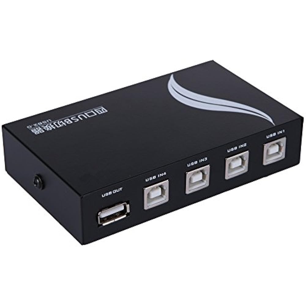 Findway 4 Ports USB Printer Share Sharing Switch Hub MT1A4BCF Computers & eBay