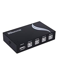 findway Hub USB Impresora Compartir Sharing switch de 4 puertos mt 1 a4b cf