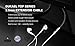 DUKABEL 3.5mm Extension Cord (16 Feet / 5 Meters) TRRS 4-Pole Headphone Extension Male to Female Mic-Supported 3.5mm Audio Extender for Smartphones, TV, Cars, Speaker, Headset, Microphones, PC, etc.