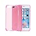 Speira Transparent Case with Reinforced Corners Compatible with iPhone 8 Plus/iPhone 7 Plus, [Anti-Discoloration] [No-Slip Grip] (Hot Pink)