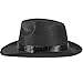 Funny Party Hats Black Fedora Gangster Hat Costume Accessory