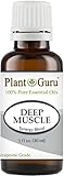 Deep Muscle Synergy Essential Oil Blend 1 oz / 30 ml 100% Pure, Undiluted, Therapeutic Grade. Great for Joint, Neck, Back, Spasms, Stiffness, Sore Muscle Pain.