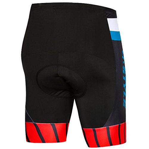 AKAAYUKO Cycling Shorts Men Padded Bicycle Riding Pants Bike Biking Cycle Wear Tights