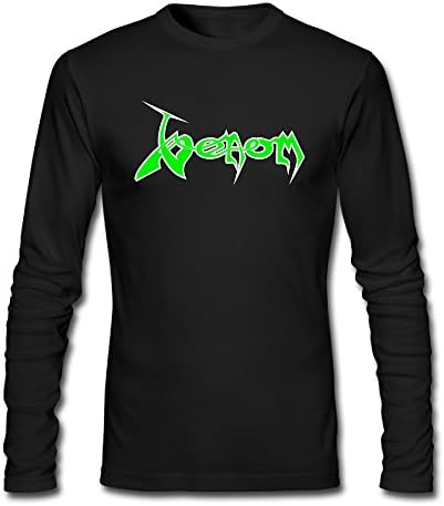 Venom Motion625 Mens Screw Neck Long Sleeve T-shirt Unique 100% Cotton