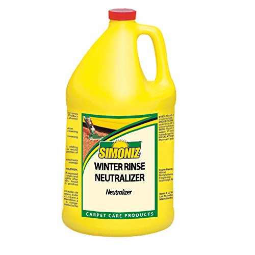 Simoniz W4115004 Winter Rinse Neutralizer, 1 gal Bottles per Case (Pack of 4)