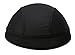 TESOON Sweat Wicking Dew Rag/Skull Cap/Cycling Cap/Beanie/Adjustable Hat/Head Scarf/Chemo Caps/Fits Under Helmets Black