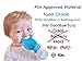 US Pediatricians Tested Baby Shampoo Brush Mitt | FDA Approved Baby Bath Sponge Silicone Scrubber Mitt Fits All | Safe, Gentle and Soft Kids Washcloth | Bacteria Resistant | Early Stage Development