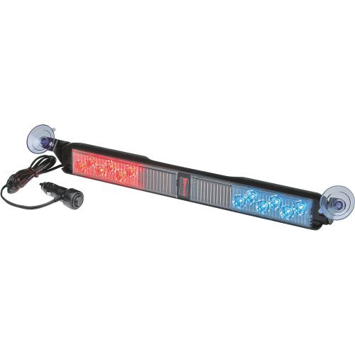 Whelen SlimLighter Super-LED Lightbar - Red/Blue, Model# NT163791